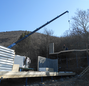 Строительство гостиницы по SIP-технологии, Краснодарский край (Анапа, пос. Сукко)